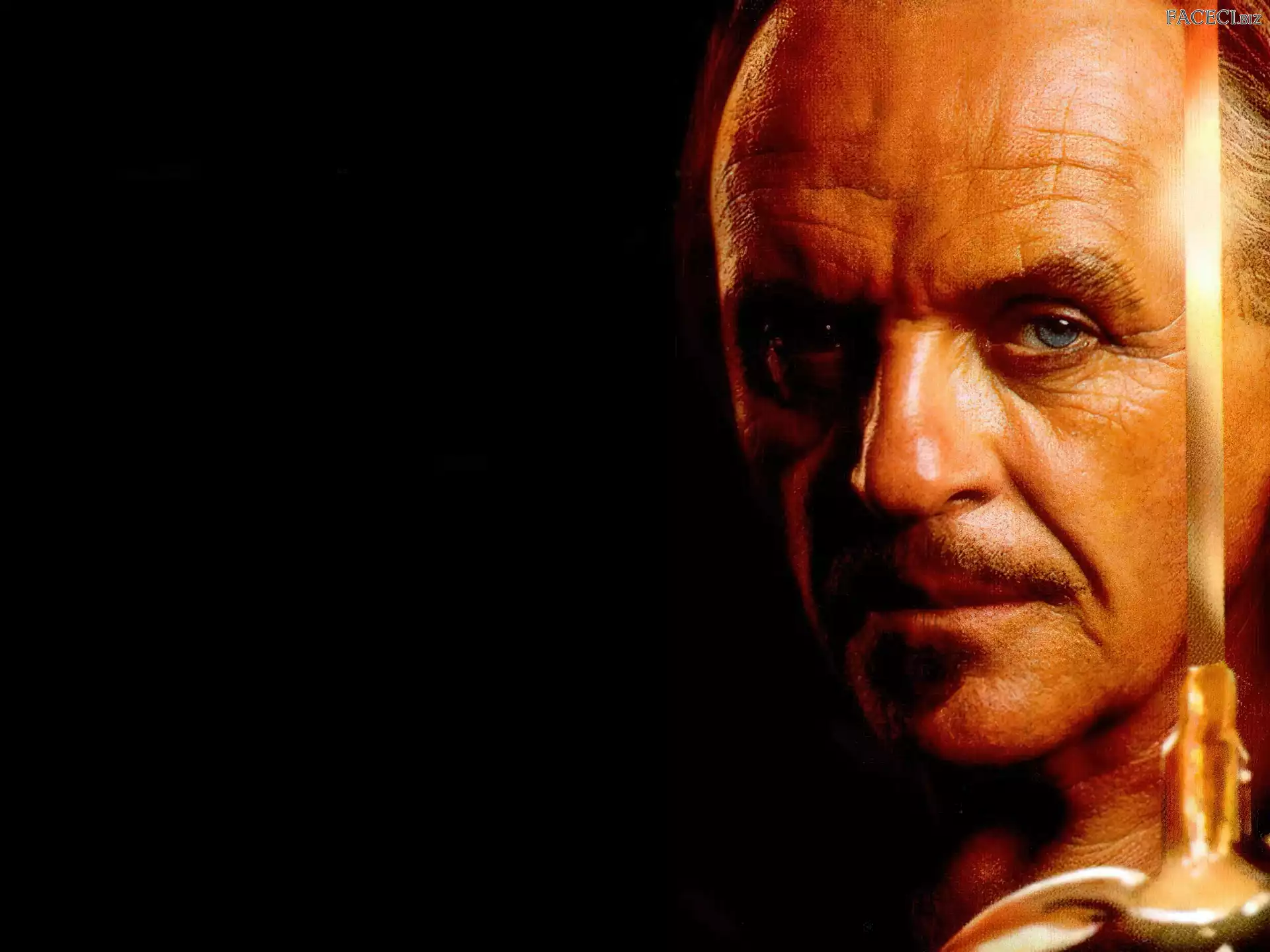 oczy, Anthony Hopkins, niebieskie
